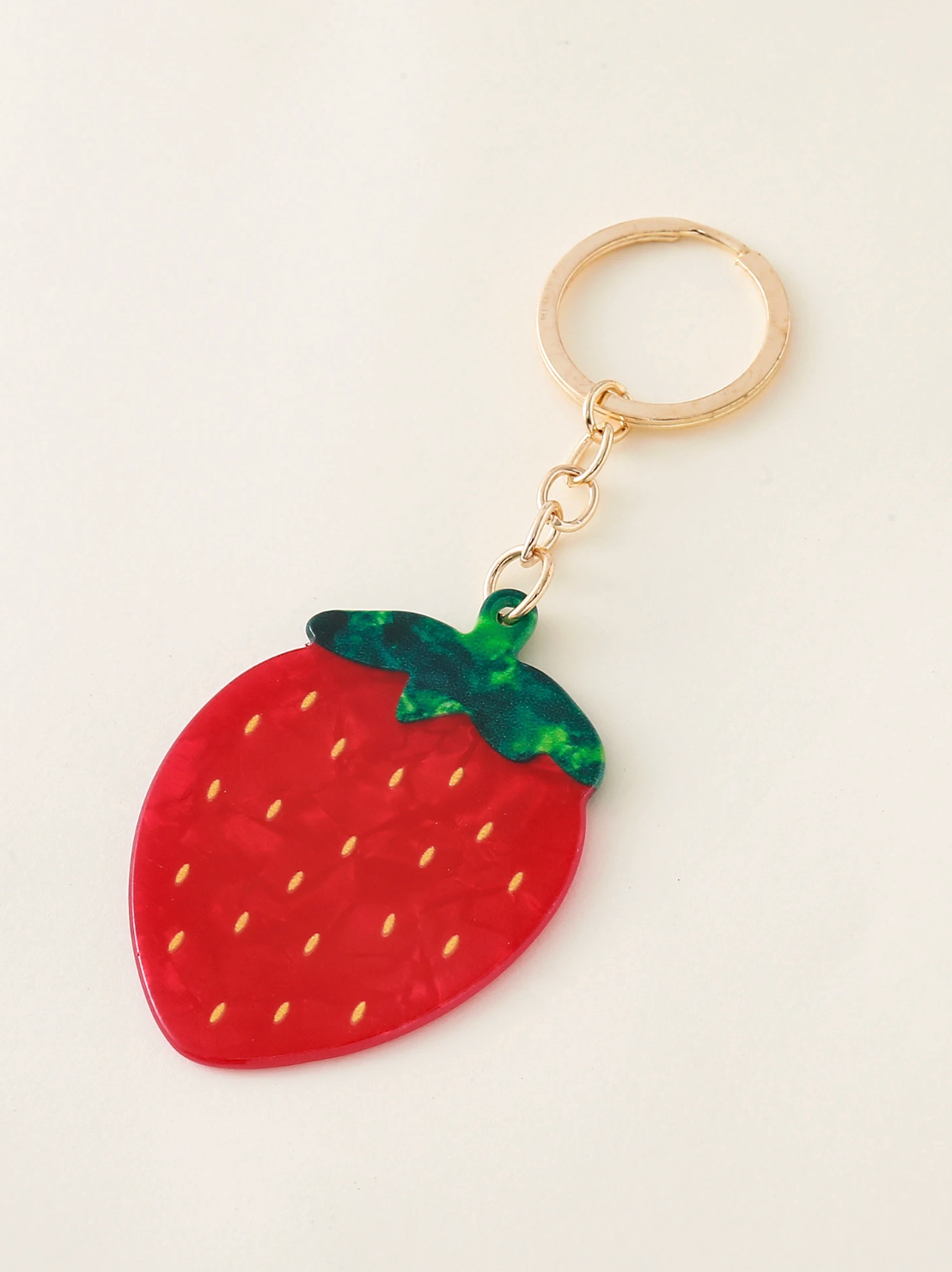 Sleutelhanger Aardbei