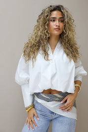  Sjaal motief zwart wit trend als riem  punt sjaal riem dames