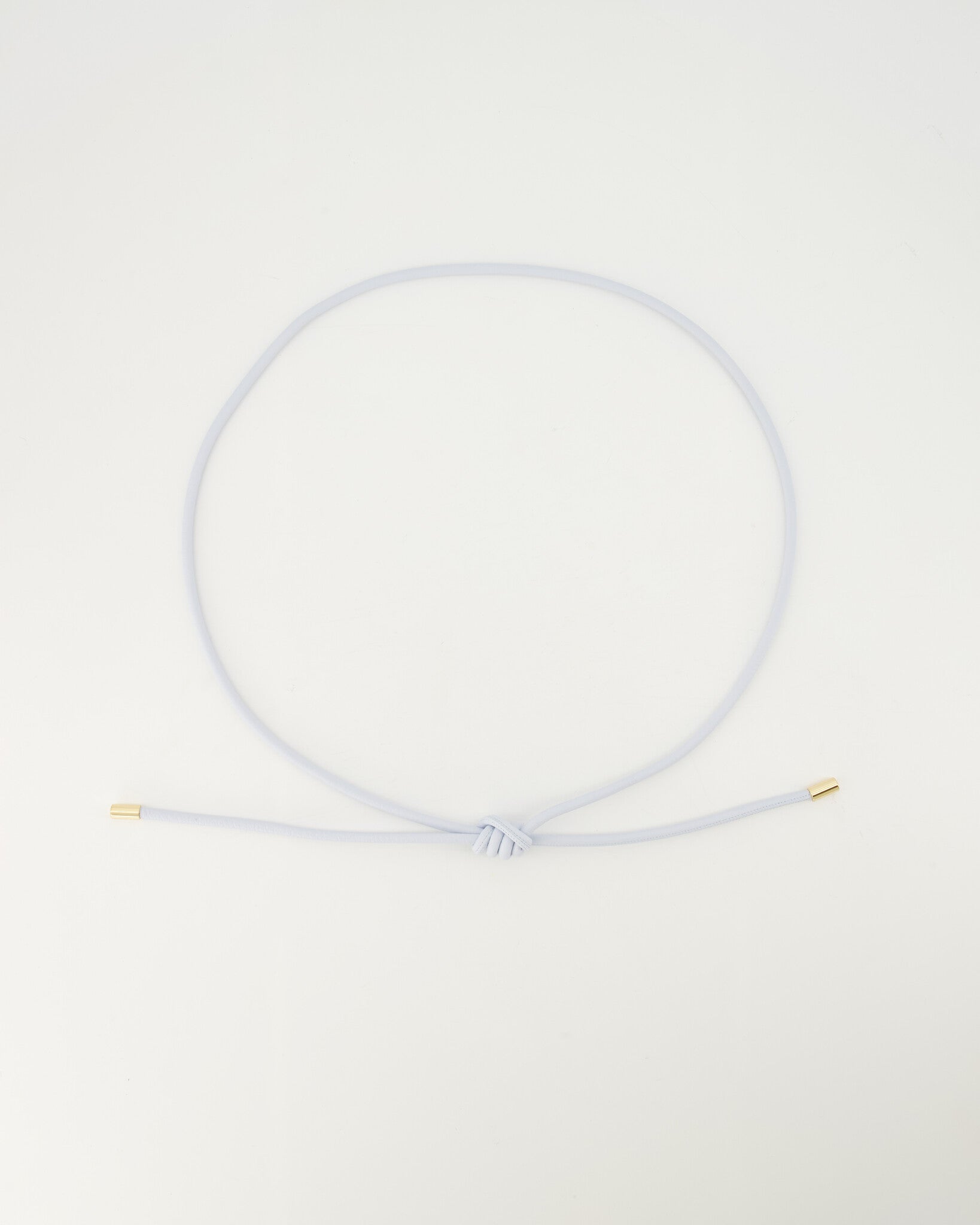 Leren Taille Riem Blauw