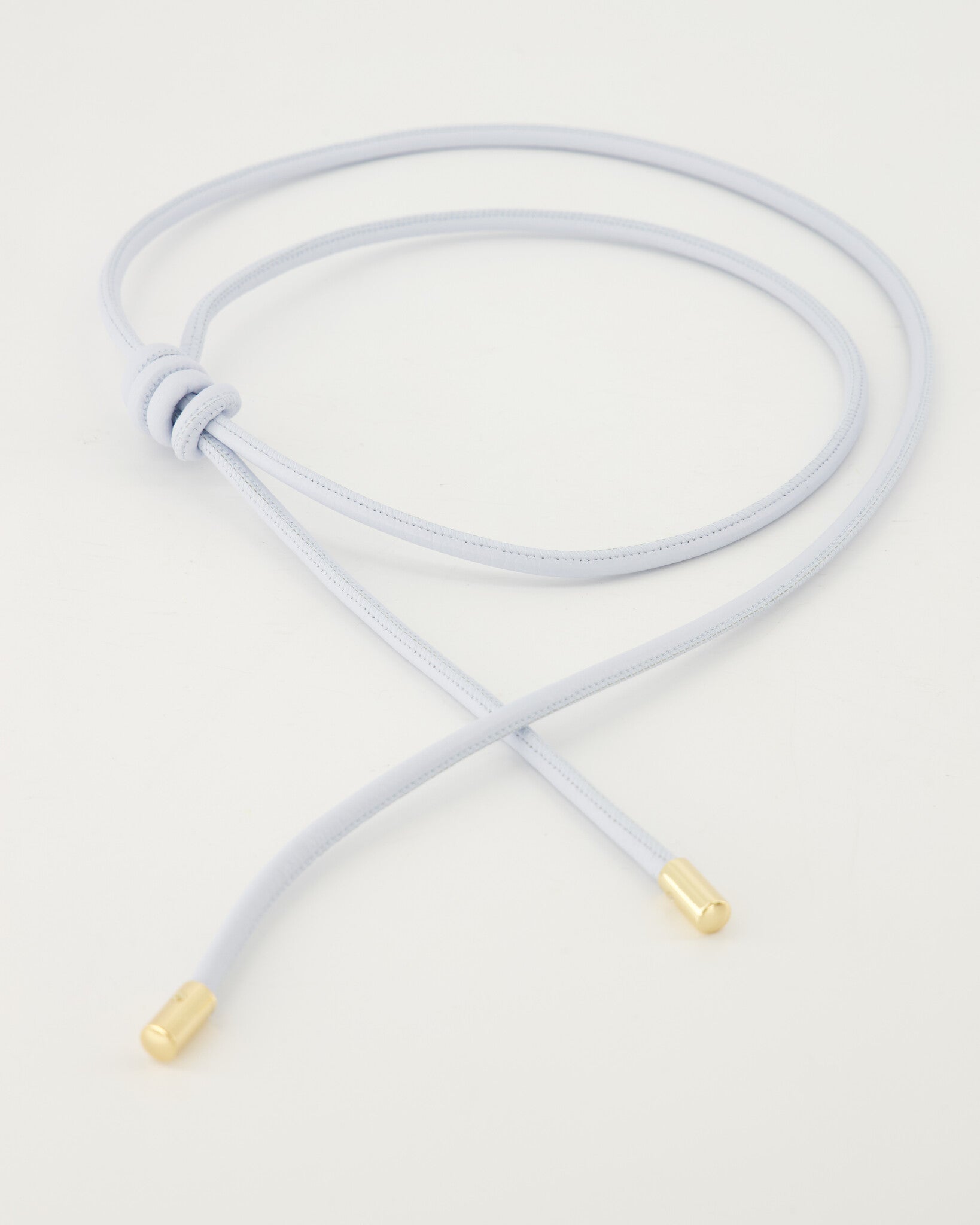Leren Taille Riem Blauw