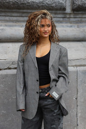 Oversized vintage blazer grijs uit de Atelier Series