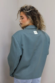 achterkant reworked blazer groen