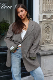 Atelier Series reworked blazer khaki dames