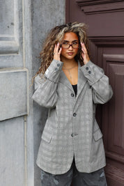 Atelier Series reworked blazer grijs voor dames