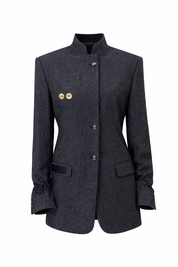 Productbeeld van Atelier Series reworked designer blazer blauw
