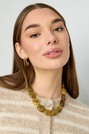 Ketting Kralen Groen