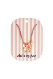 Ketting Koord Bloem Roze
