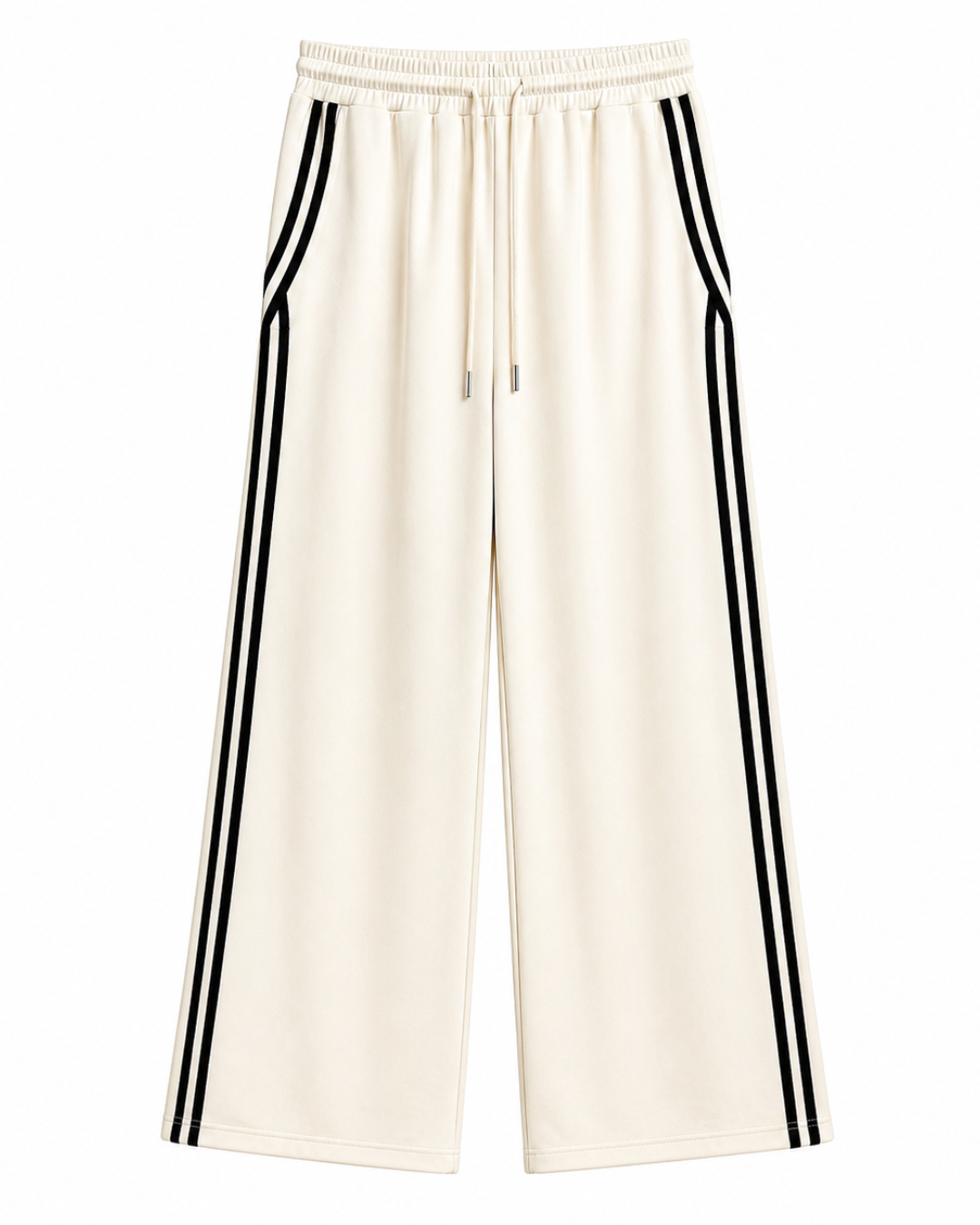 Jogger Strepen Beige