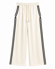 Jogger Strepen Beige
