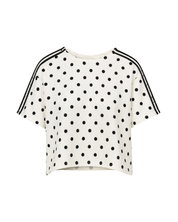 T-Shirt Polka Dot Wit