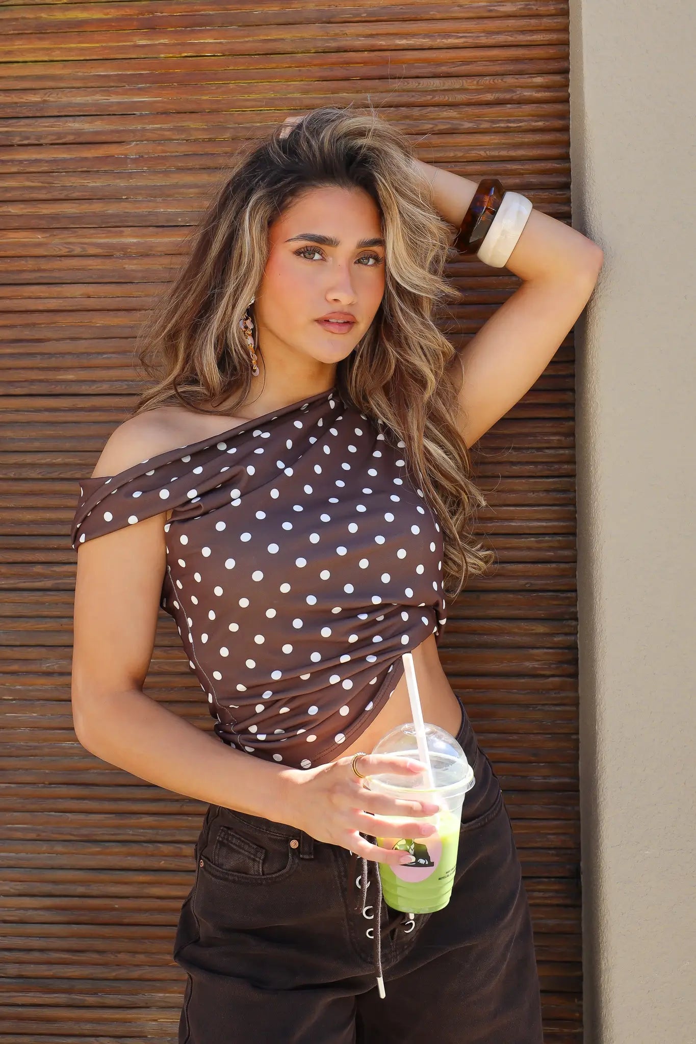 Polka Dot Top Bruin