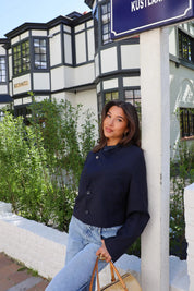 Blazer gecombineerd met jeans outfit
