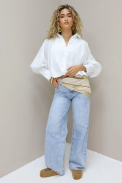 instapper suede look vachtvoering camel boho slippers winter slippers gypsy look