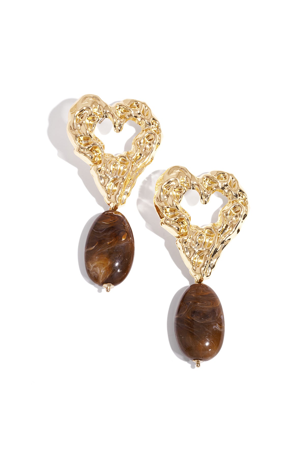 oorbellen love it bold oorbellen goud stainless steel waterproof productfoto ladylike