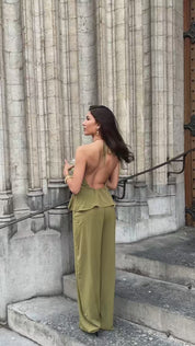 Jumpsuit Groen