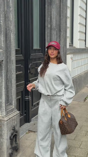 Comfy Sweater Set Grijs