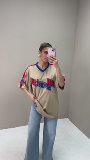 Vintage Sport Shirt Beige
