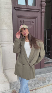 Atelier Series Reworked Blazer Khaki