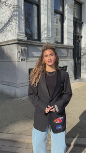 Atelier Series Reworked Blazer Zwart
