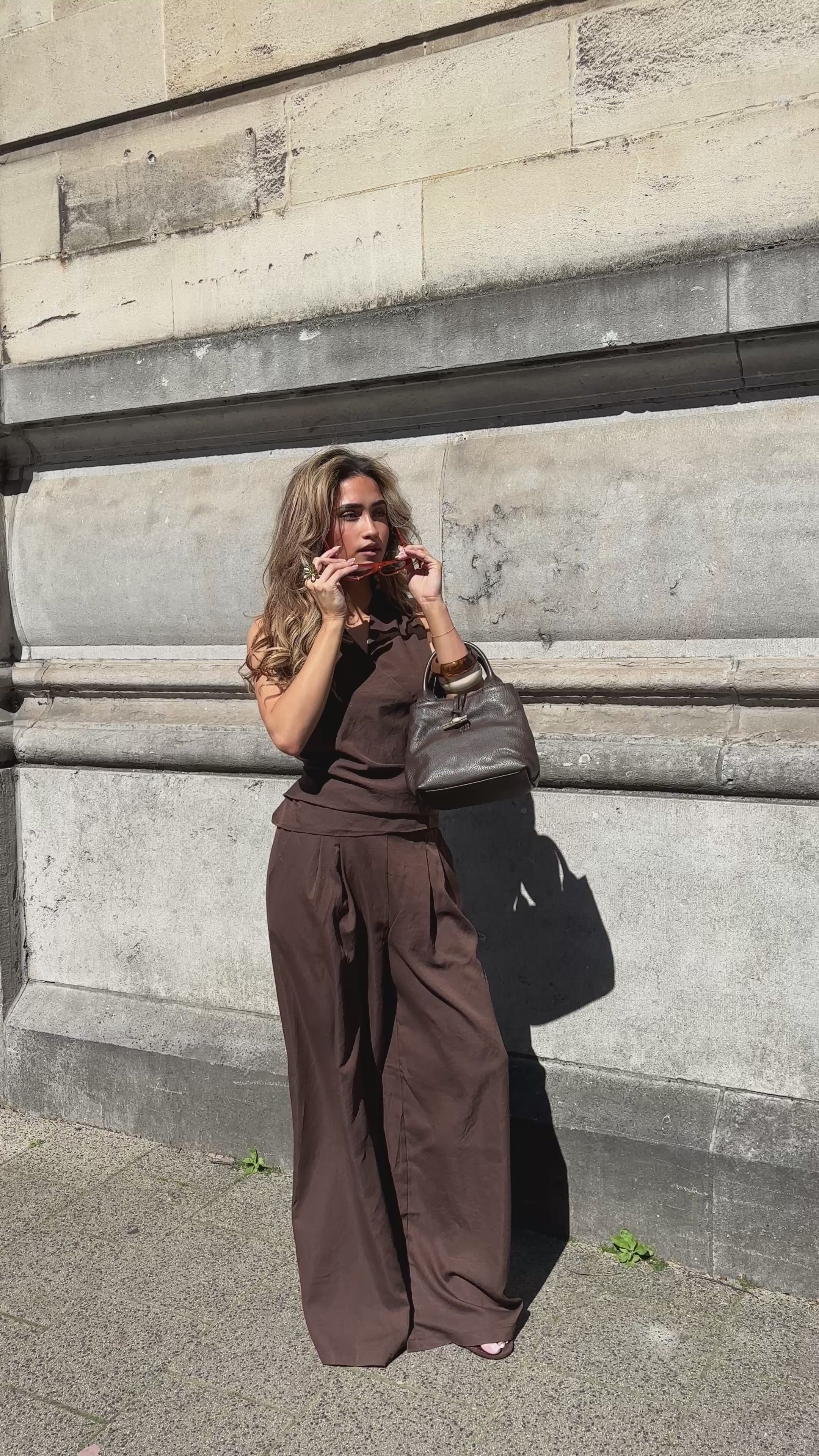 Top Overslag Donker Bruin