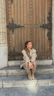 Atelier Series Reworked Blazer Ruit Camel
