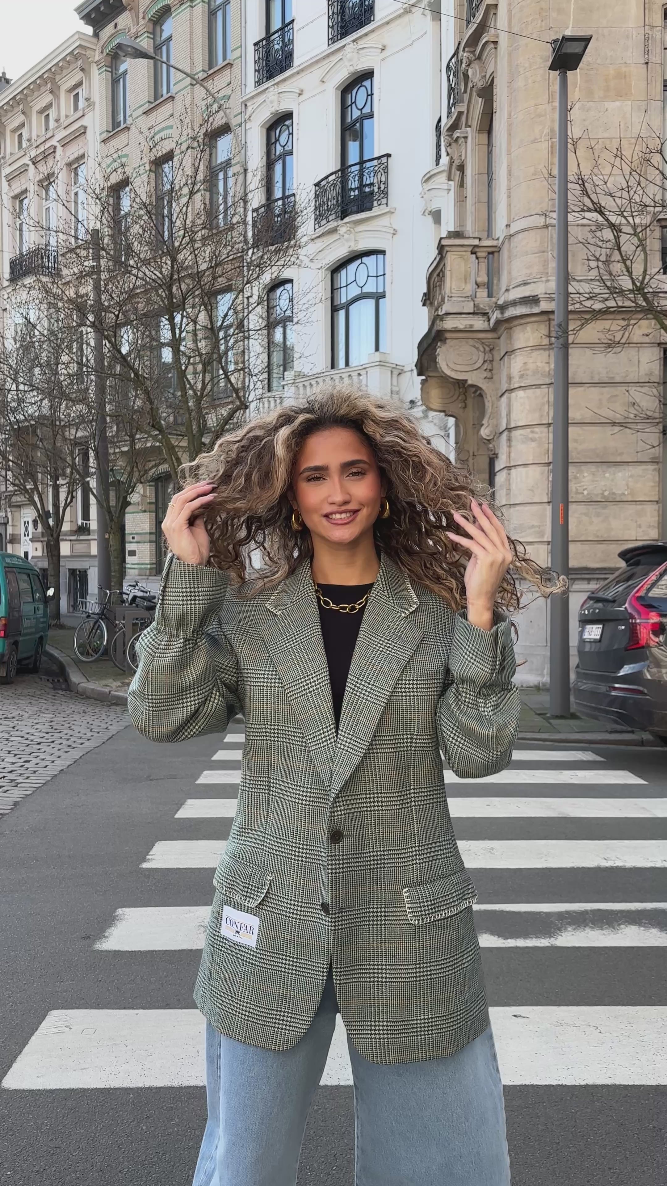 Atelier Series Reworked Blazer Groen
