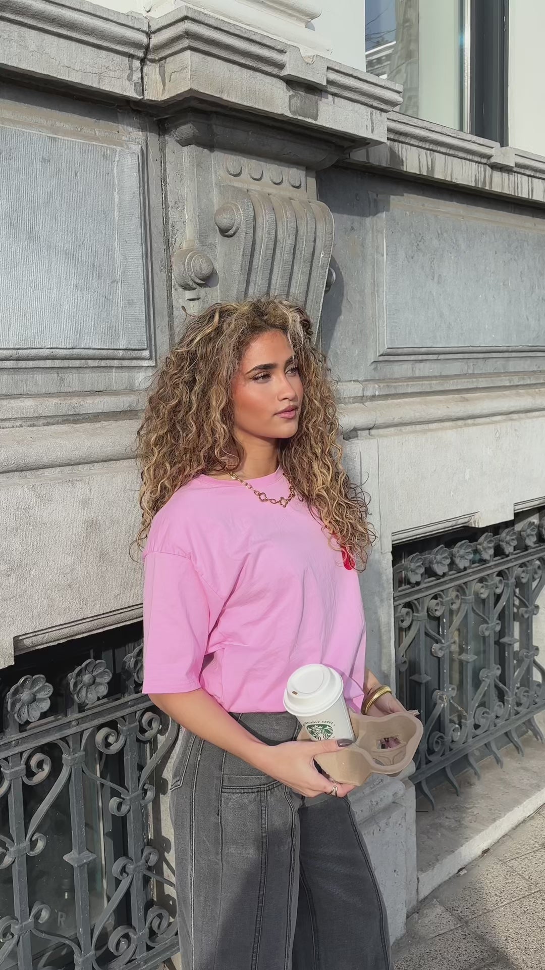 T-Shirt Le Marais Roze