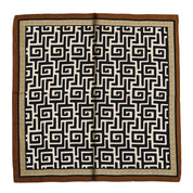 sjaal motief bruin sjaal bruin polyester productfoto ladylike