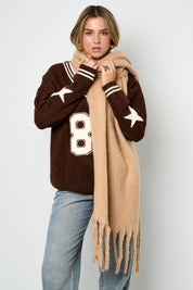 sjaal winter camel sjaal camel polyester draagfoto ladylike